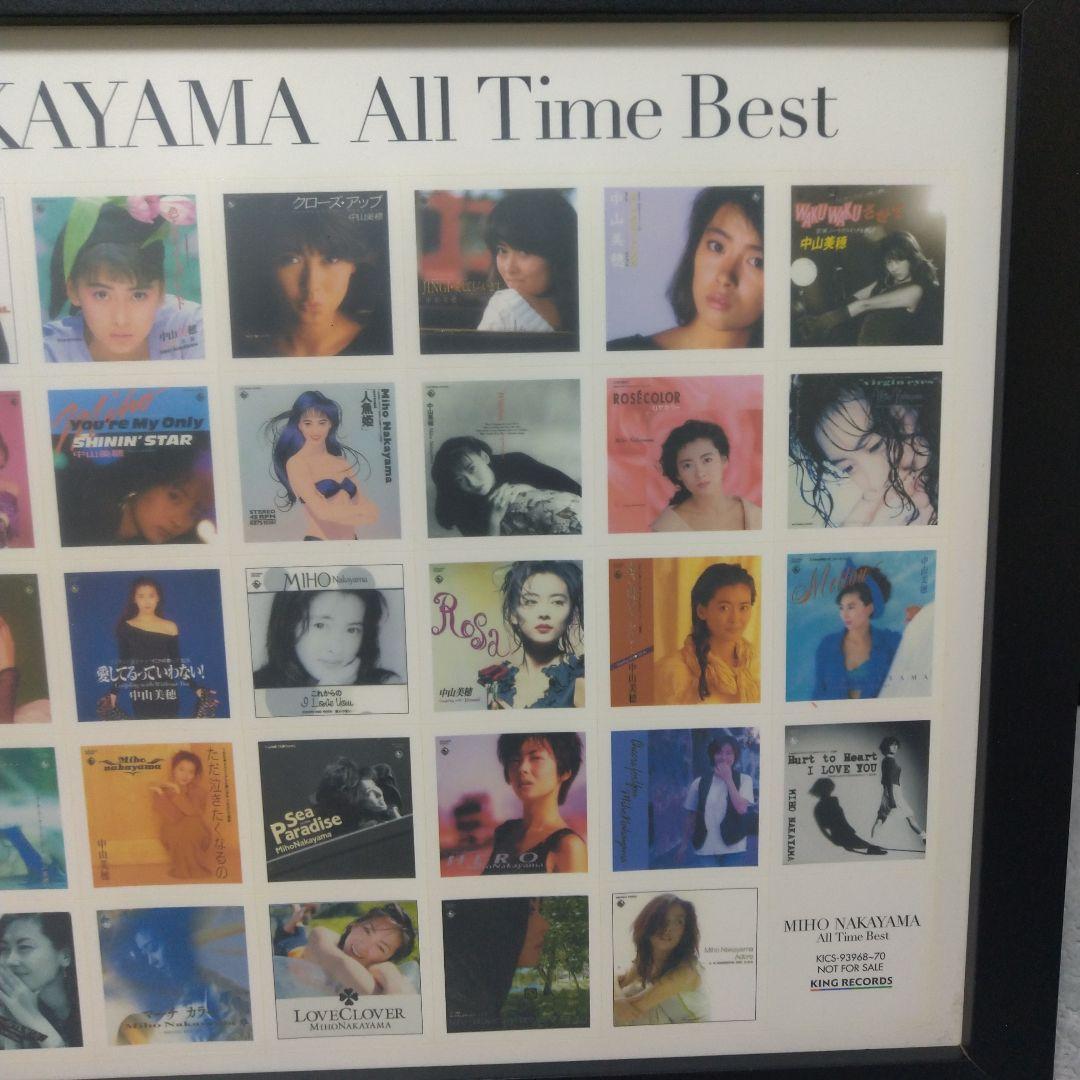 谷*弘様 中山美穂 ステッカーシート All Time Best