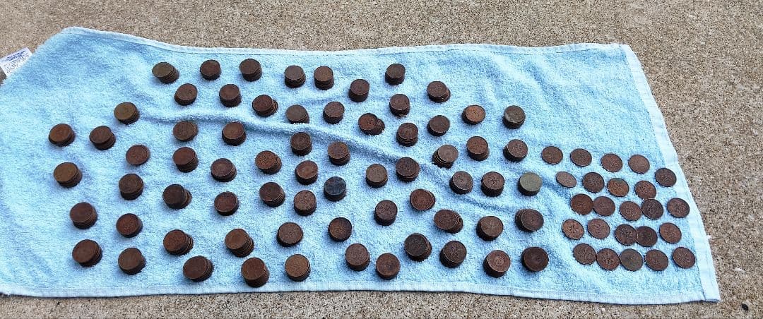 桐一銭銅貨　大正 昭和　中古　約650枚超