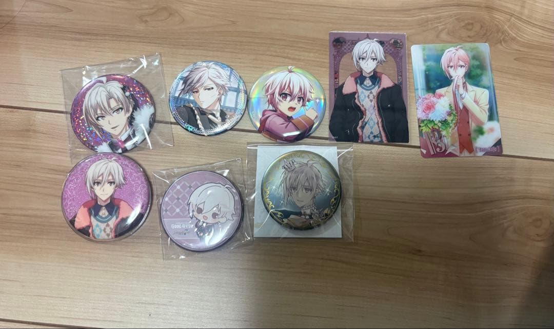 アイナナ　trigger 九条天　缶バッジ　パシャこれセット