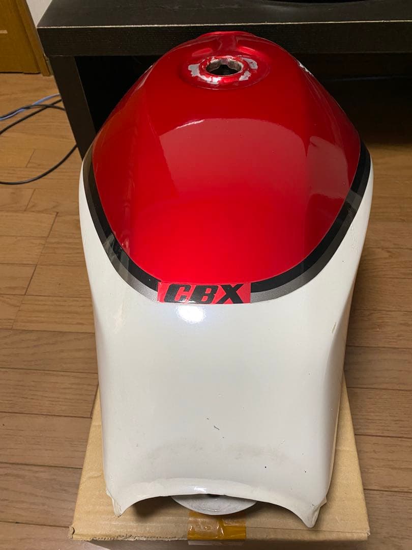 HONDA CBX 400f/550f タンク 赤/白