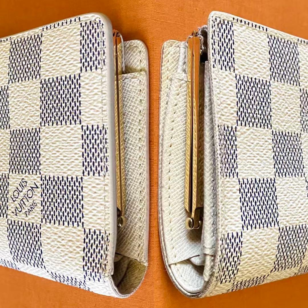 LOUIS VUITTON ダミエ アズールポルトフォイユ ヴイエノワ 訳あり❣️