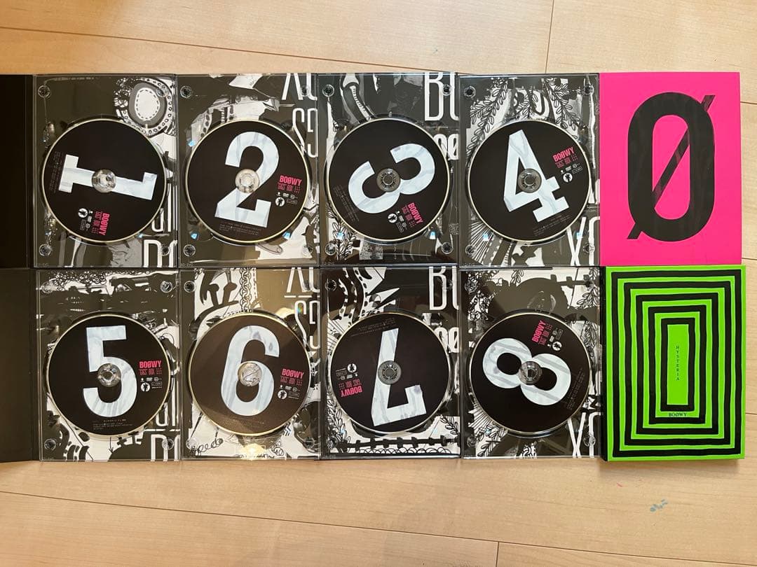 BOOWY GIGS BOX 8枚組 DVD