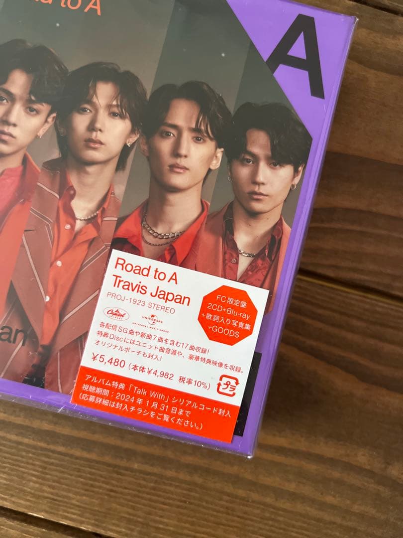 Travis Japan 1st ALBUM 「Road to A」 FC限定盤