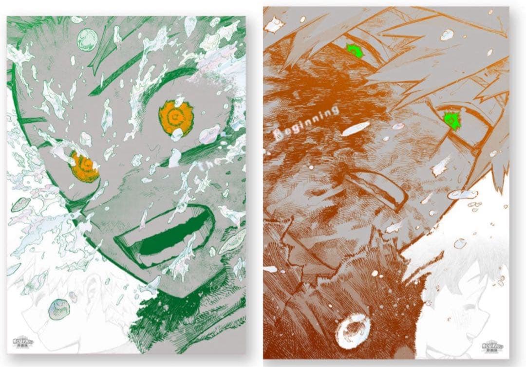 【新品】僕のヒーローアカデミア ヒロアカ展 The Beginning ポスター