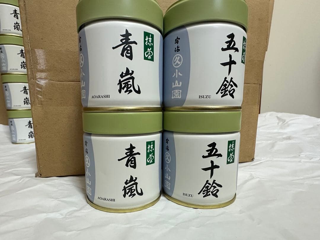 UJI MATCHA宇治抹茶　丸久小山園　青嵐40gx2 五十鈴40g x2