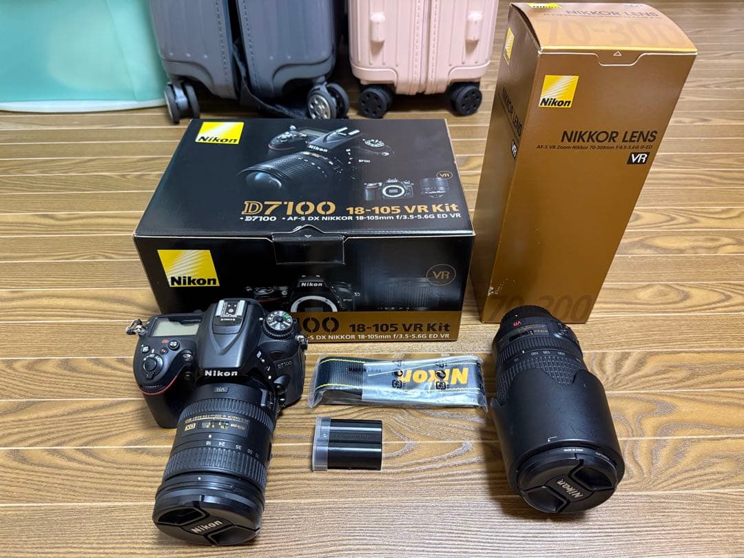 Nikon 一眼レフ　D7100 レンズ２つセット