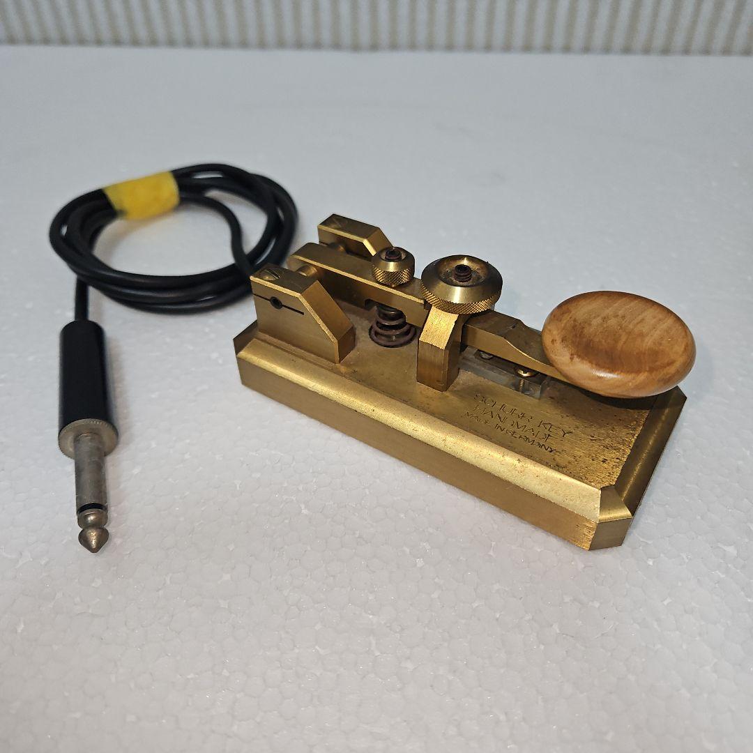 ハンドメイド✨SCHURR　PROFI　電鍵　パドル　アマチュア無線