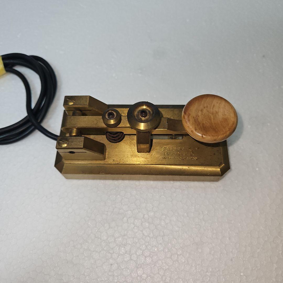 ハンドメイド✨SCHURR　PROFI　電鍵　パドル　アマチュア無線
