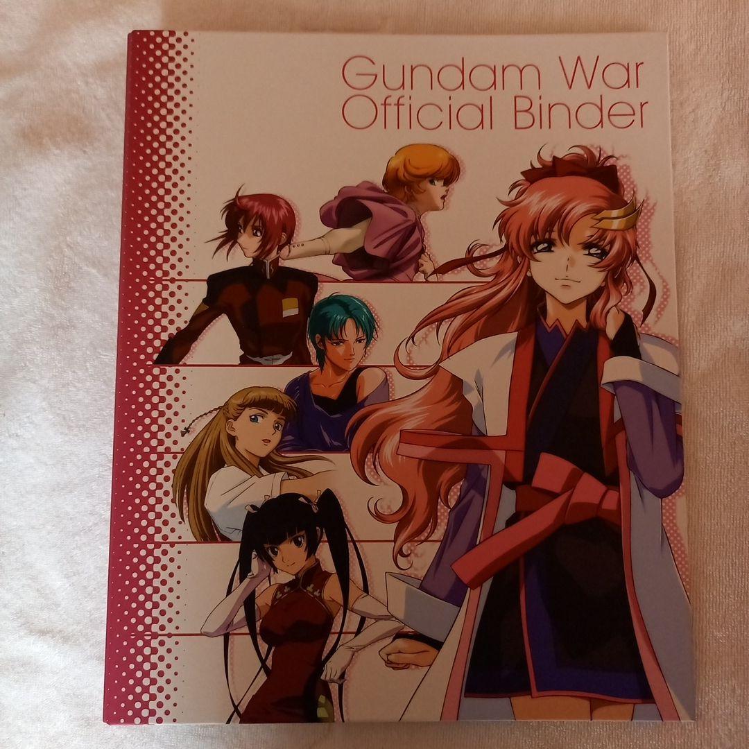 ガンダムウォー　バインダー１冊　ラクス　ルナマリア