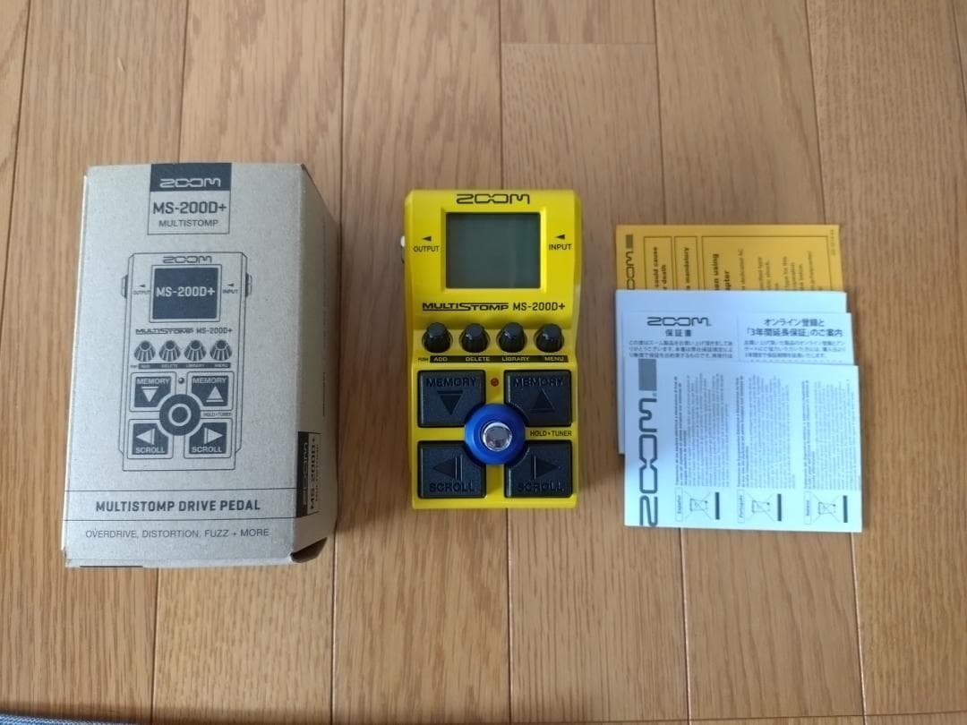 ギター ZOOM MS-200D+ MultiStomp