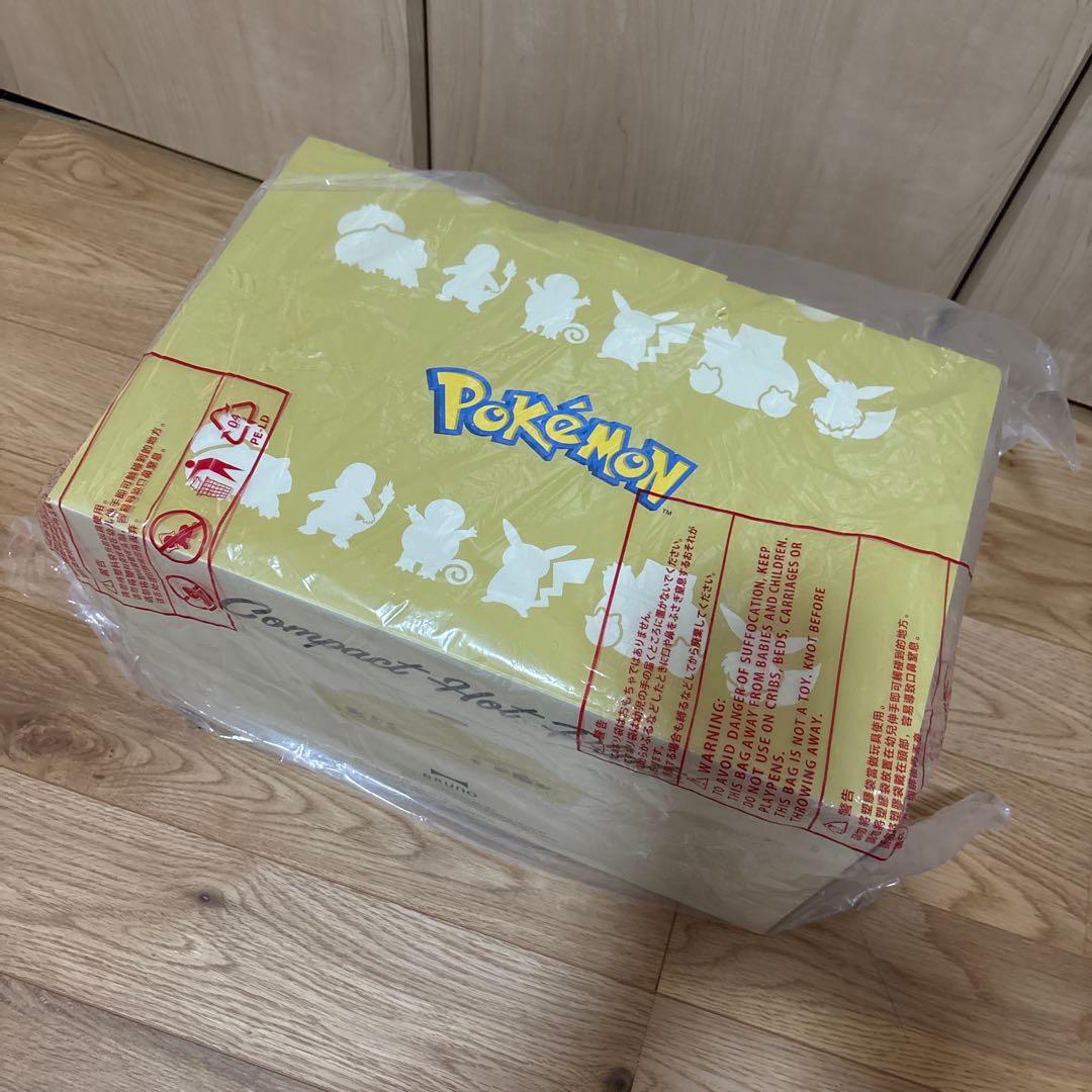 新品未開封 未使用 BRUNO ポケモン コンパクトホットプレート