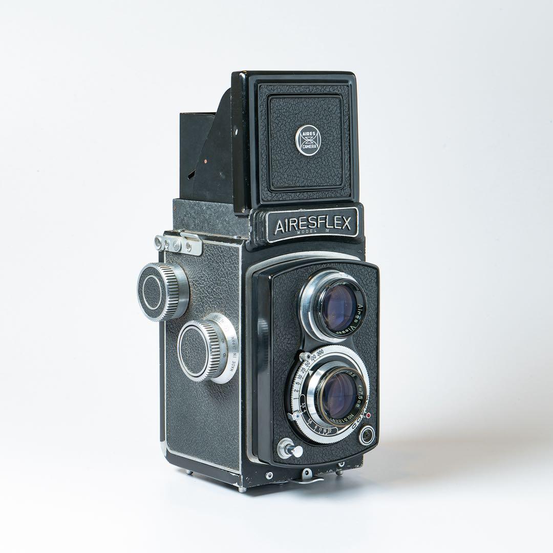 【極美品】二眼レフカメラAiresflex Model IV アイレスフレックス