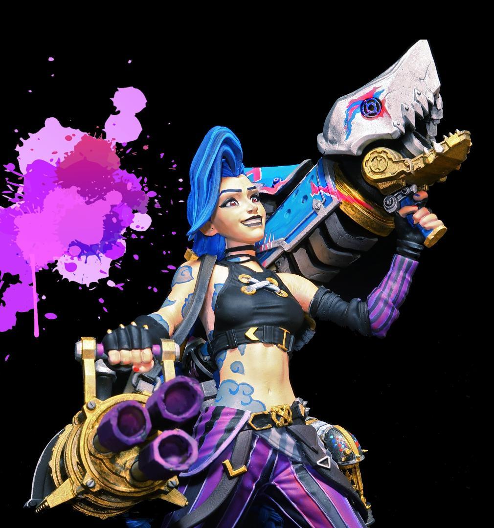 1/6 暴走パンクガール ジンクス ガレージキット（未組み立て未塗装）Jinx