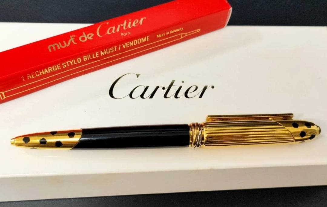 Cartier パンテール・ドゥ・カルティエ トリニティ　ボールペン　リフィル付
