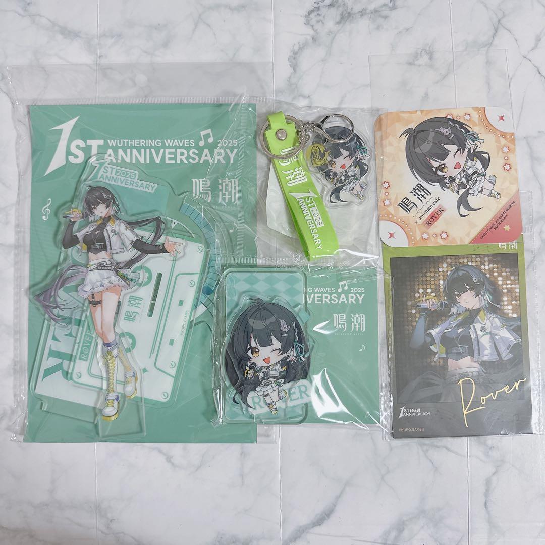 鳴潮 1st アクリルスタンド キーホルダー 特典 カード コースター 漂泊者