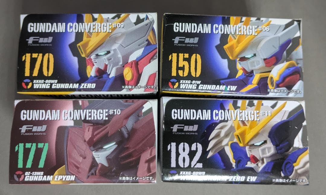 機動戦士ガンダム W系 4種セット ガンダム コンバージ [匿名発送]