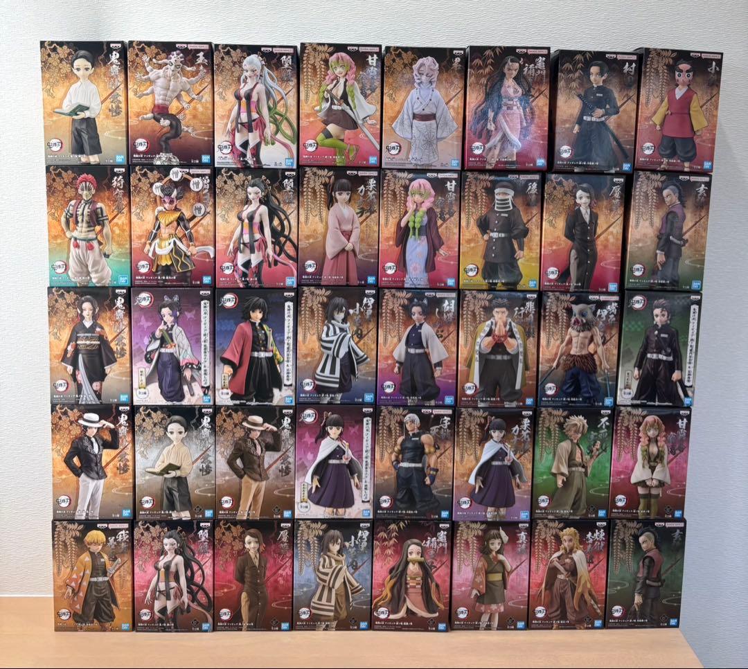 鬼滅の刃 絆ノ装 鬼ノ装 フィギュア　40体セット新品未開封　まとめ売り