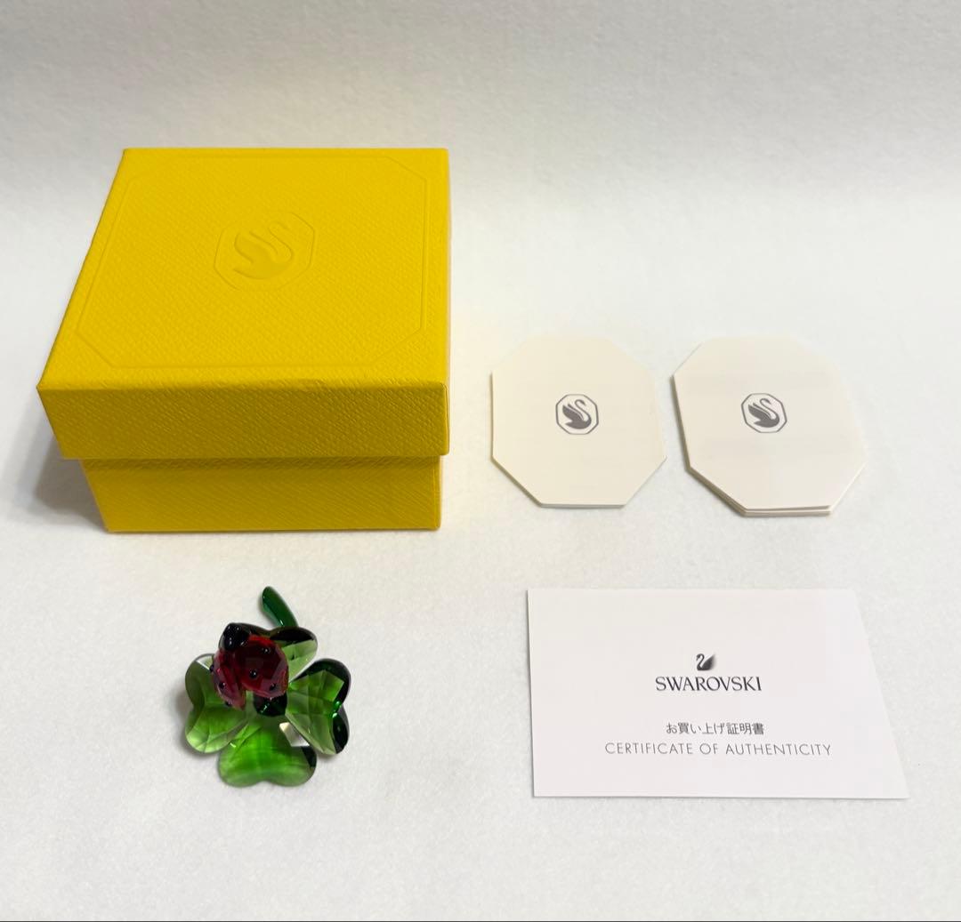 スワロフスキー SWAROVSKI Idylliaレディーバグ＆クローバー