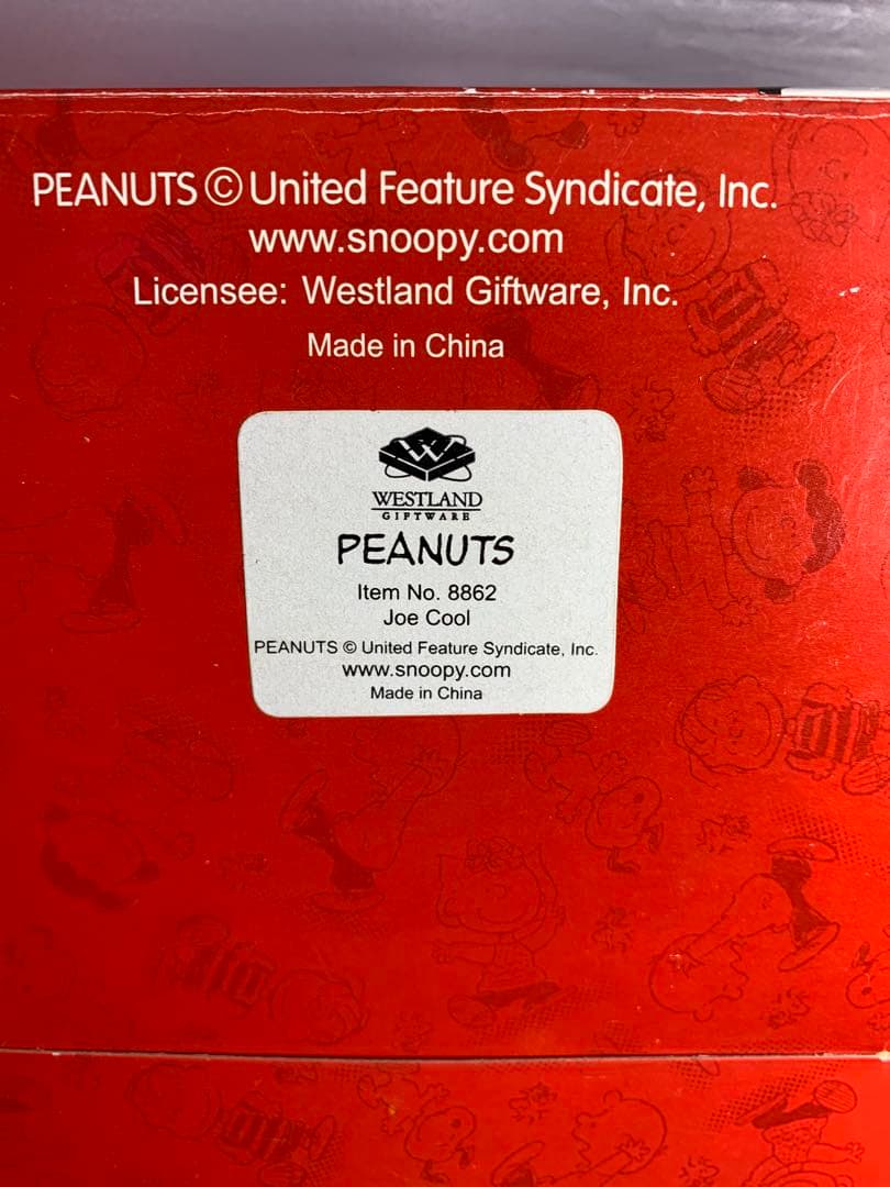 スヌーピー snoopy WESTLAND ヴィンテージ　陶器　フィギュア　3体