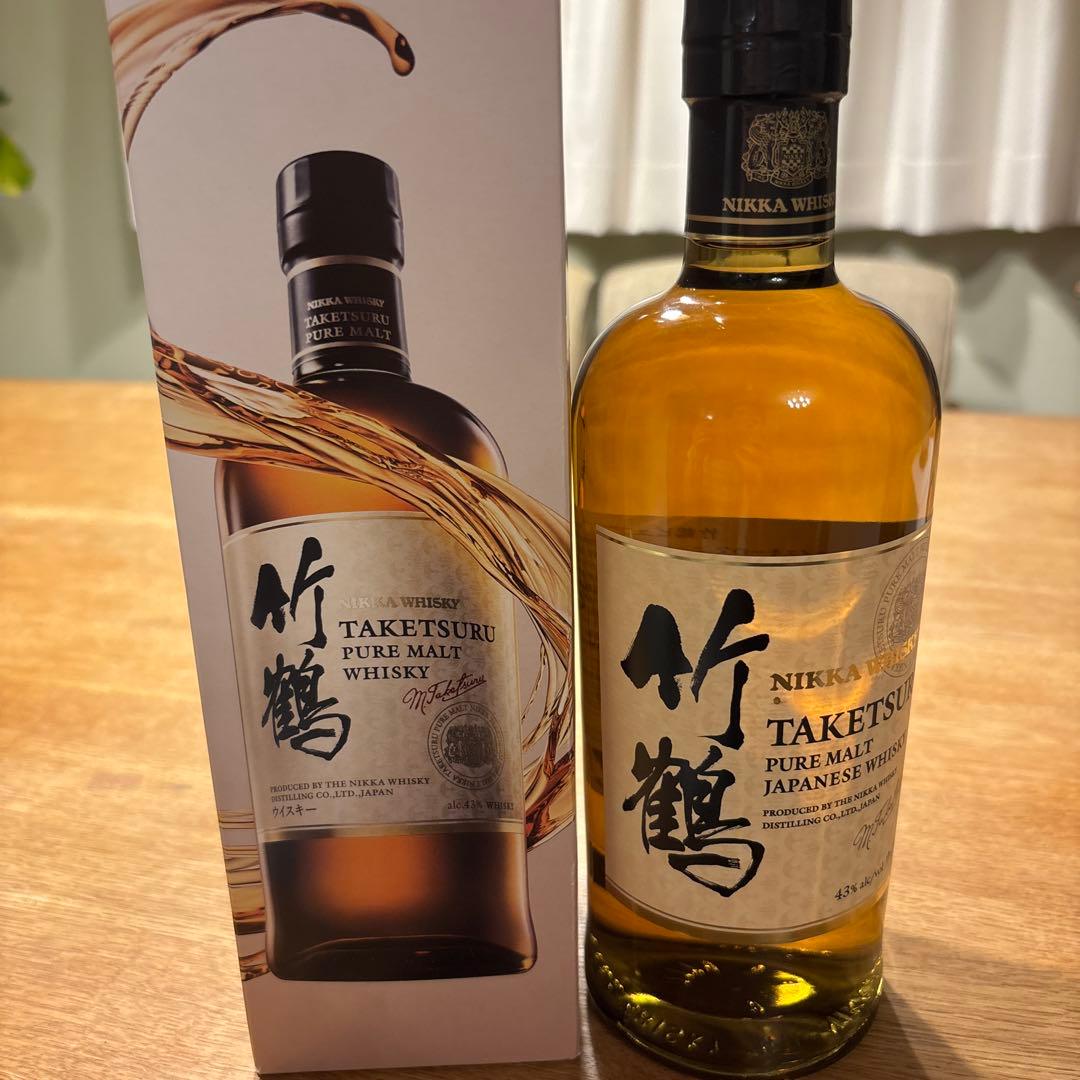 竹鶴 ピュアモルトウイスキー 46% ニッカウィスキー