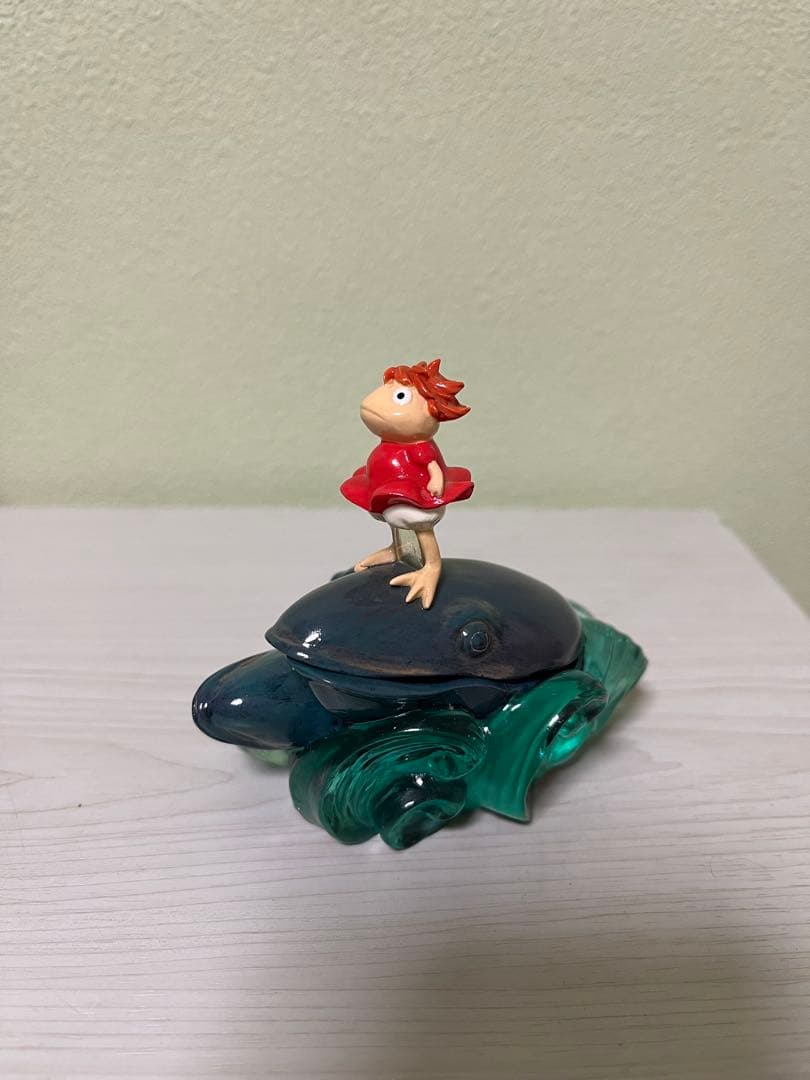 希少　崖の上のポニョ　イメージトレイ　ポンポン船　半魚人　2点