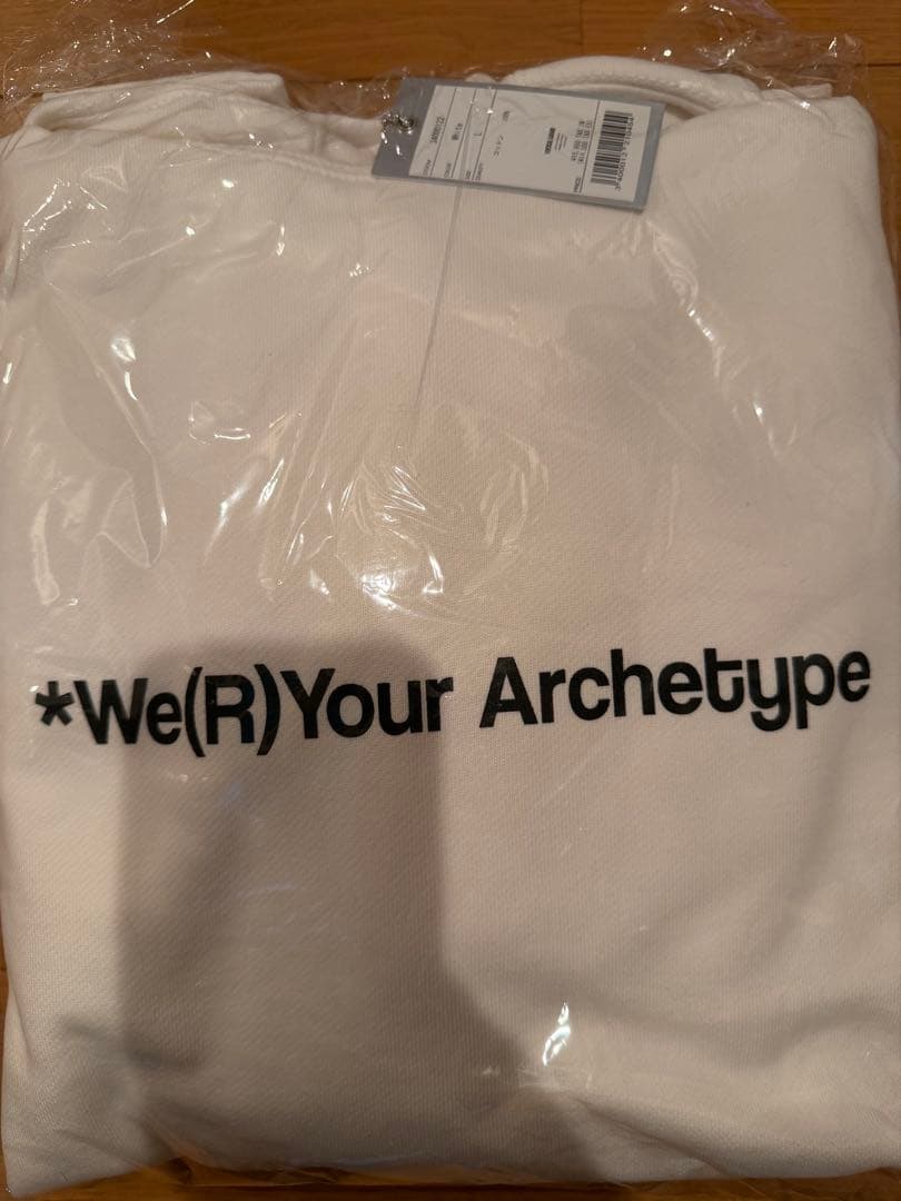 *p(R)ojectR® 白 パーカー ランペ