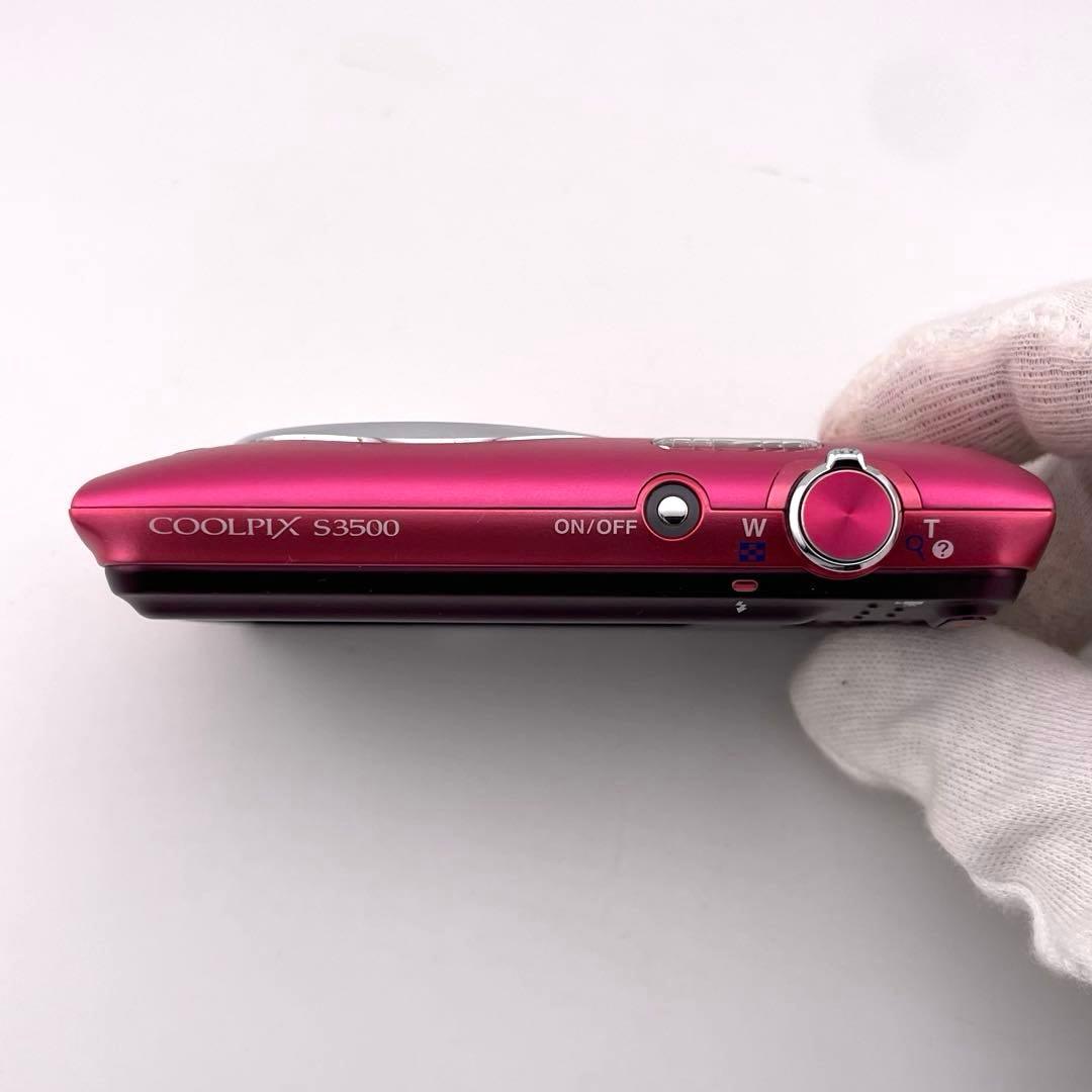 実写美⭕️良品【動作確認済】Nikon COOLPIX S3500 ピンク
