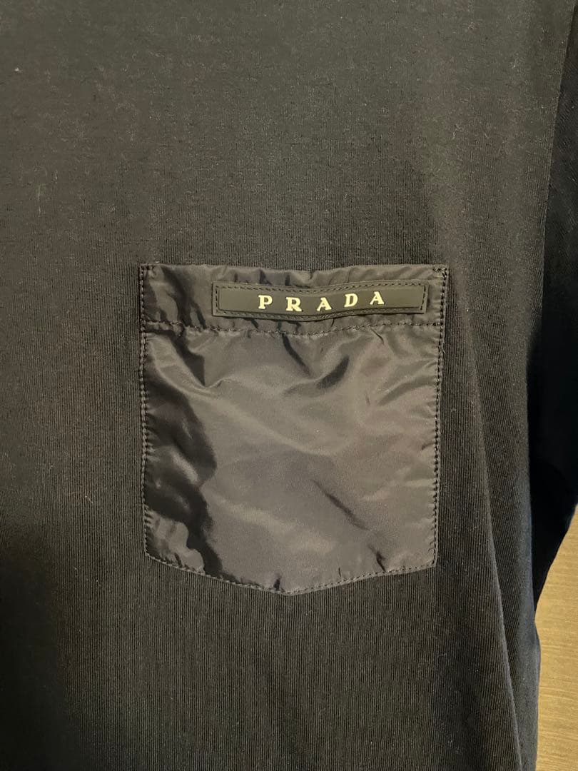 PRADA 半袖Tシャツ　ブラック　SJN250 Mサイズ　希少
