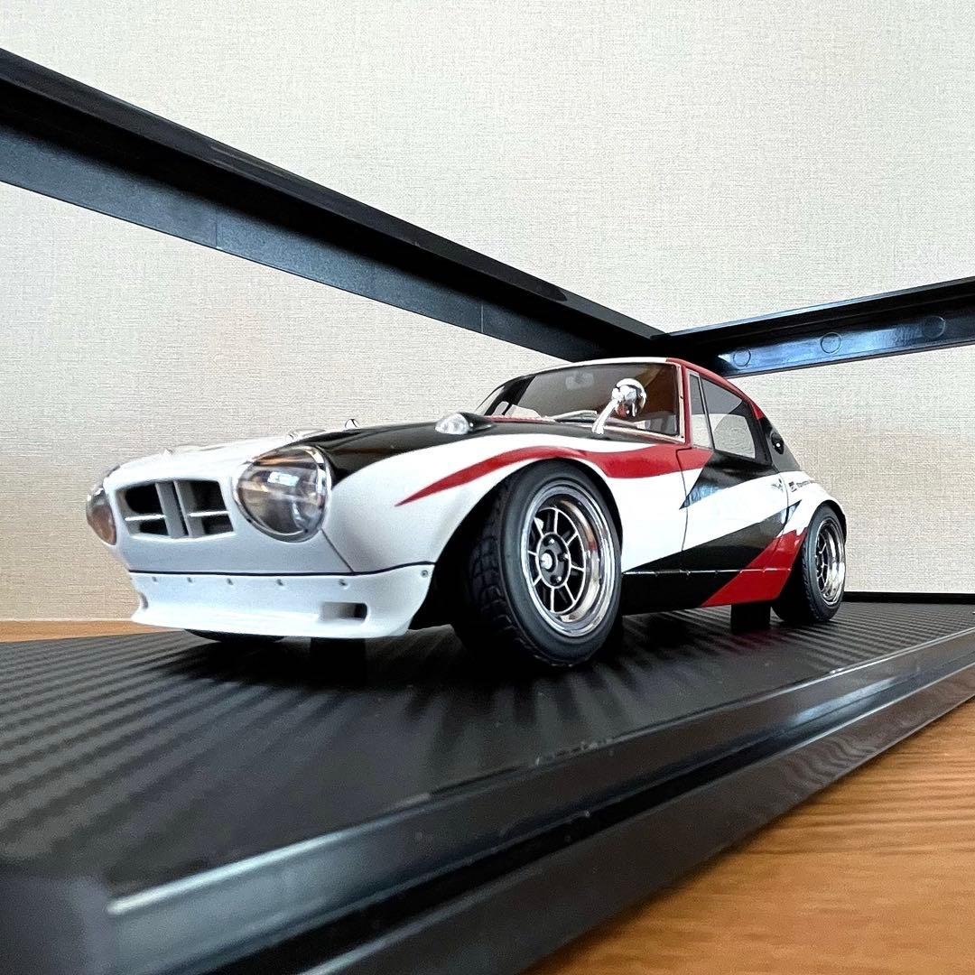 【ミニカー 美品】1/18 イグニッションモデル トヨタ スポーツ 800