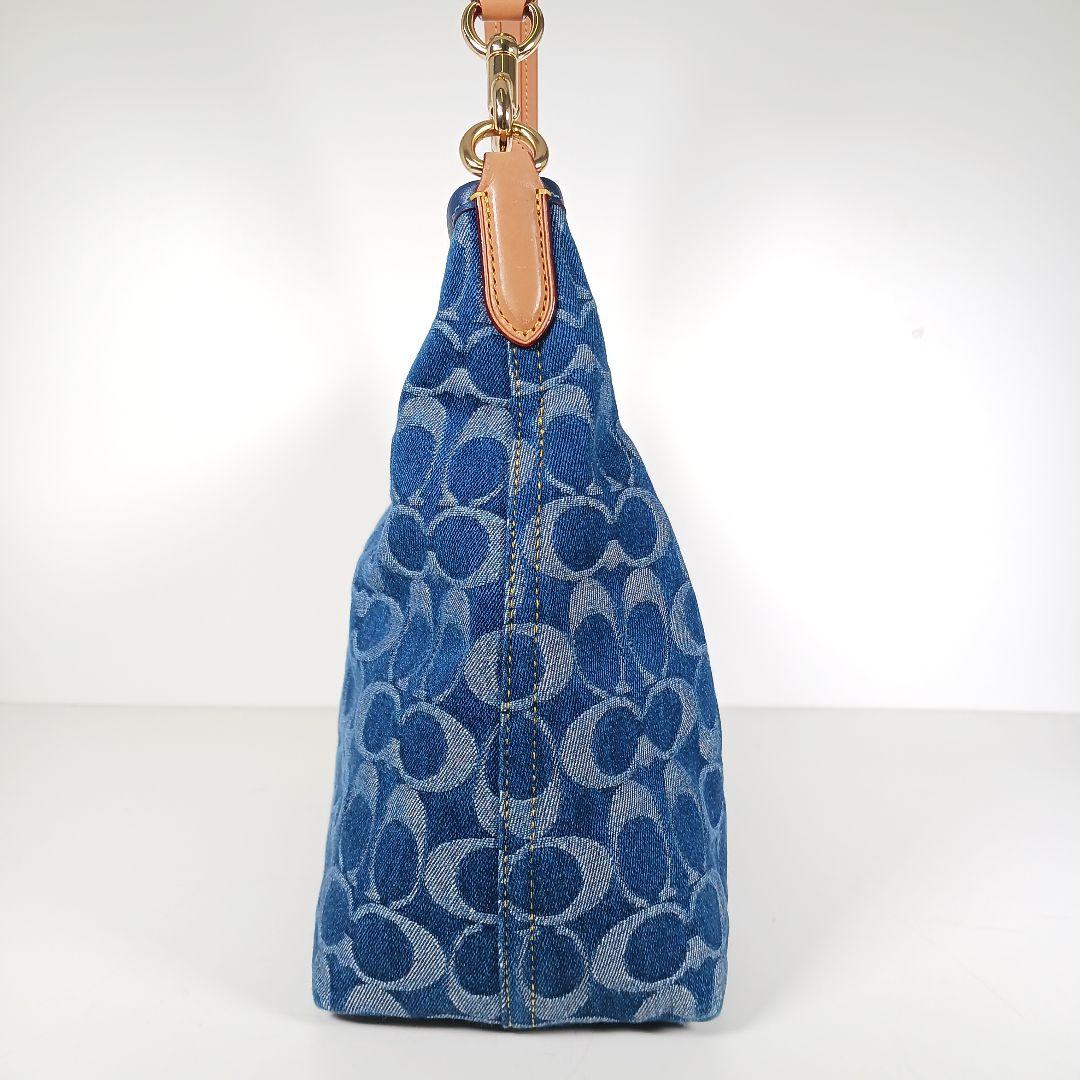 ✨極美品✨コーチ　ローレル　ショルダーバッグ シグネチャーデニム　2way