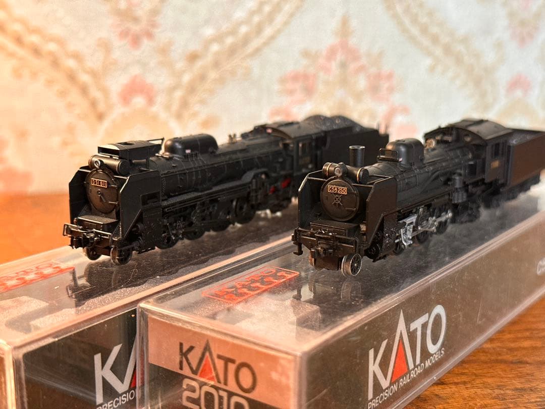 KATO Nゲージ 蒸気機関車 D51 C58 2両セット