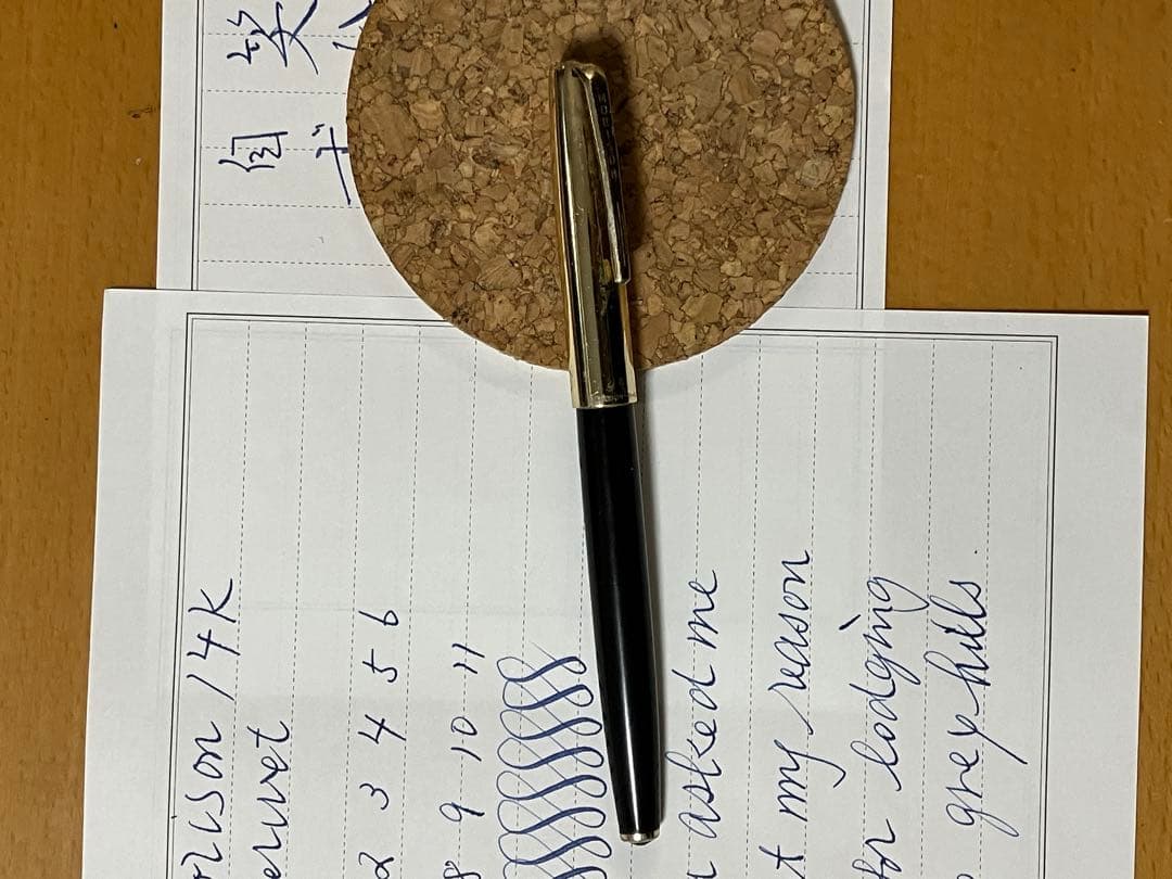 モリソン（Morison）万年筆 14K　フレックス