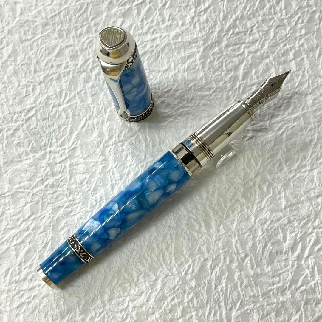 アウロラ AURORA 万年筆 オチェアーノ アンタルティコ F インク欠品