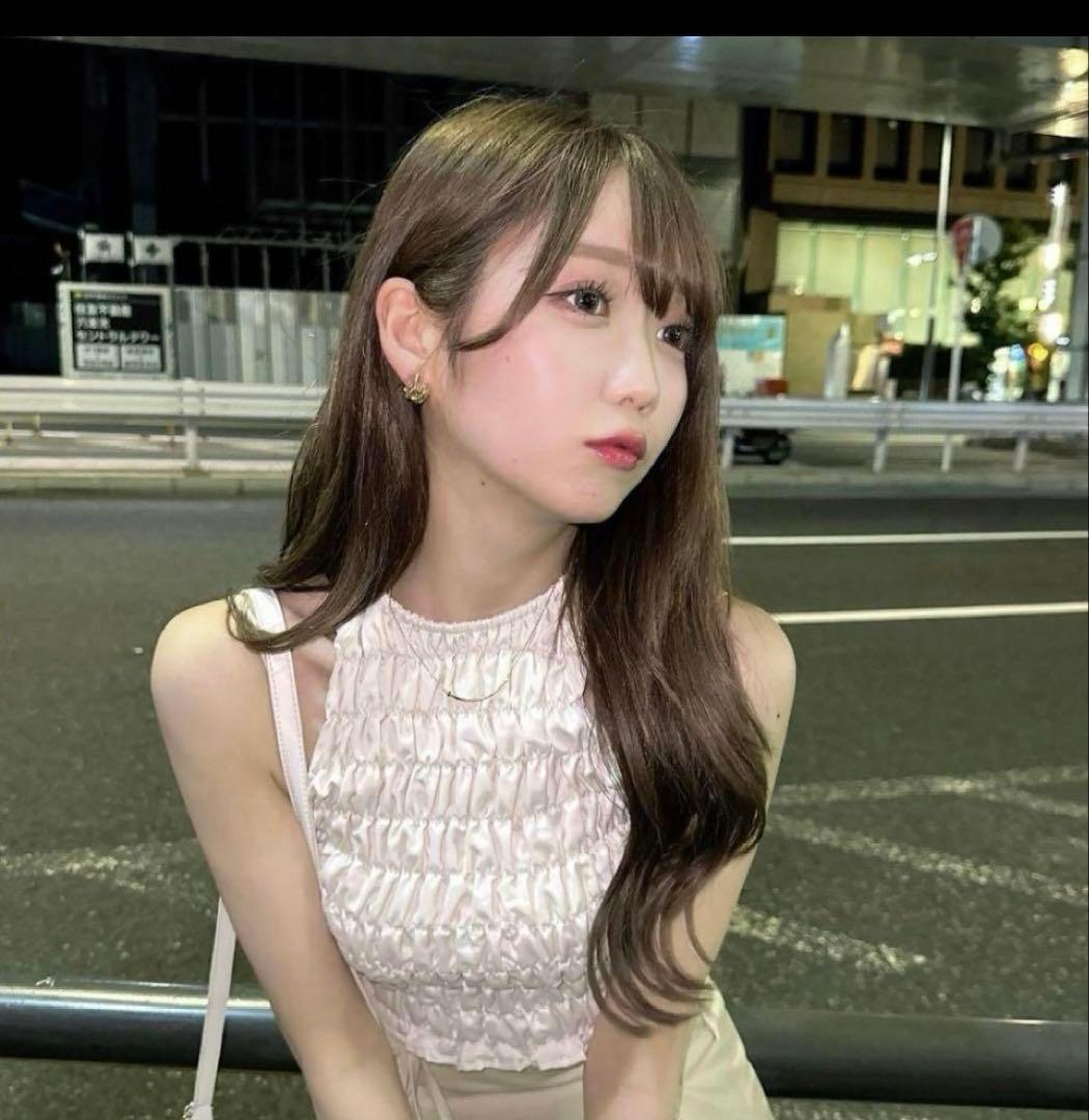 新品タグ付andmary メイシャーリングトップス