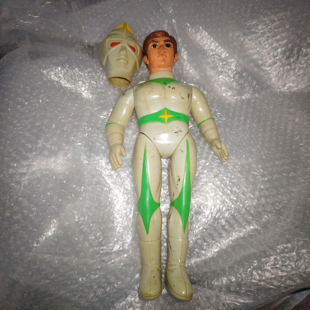 ブルマァク　ミラーマン　ジャイアント　面取れ　ソフビ　38cm　現状品