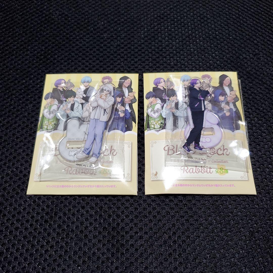 ブルーロック マズル ラビット 缶バッジ アクスタ 御影玲王 凪誠士郎