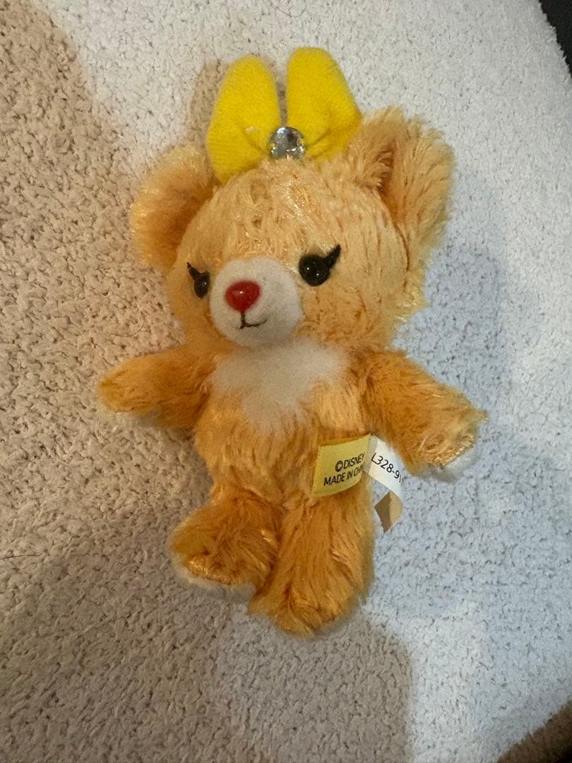 Disney クマのぬいぐるみ キーホルダー付き　送料込