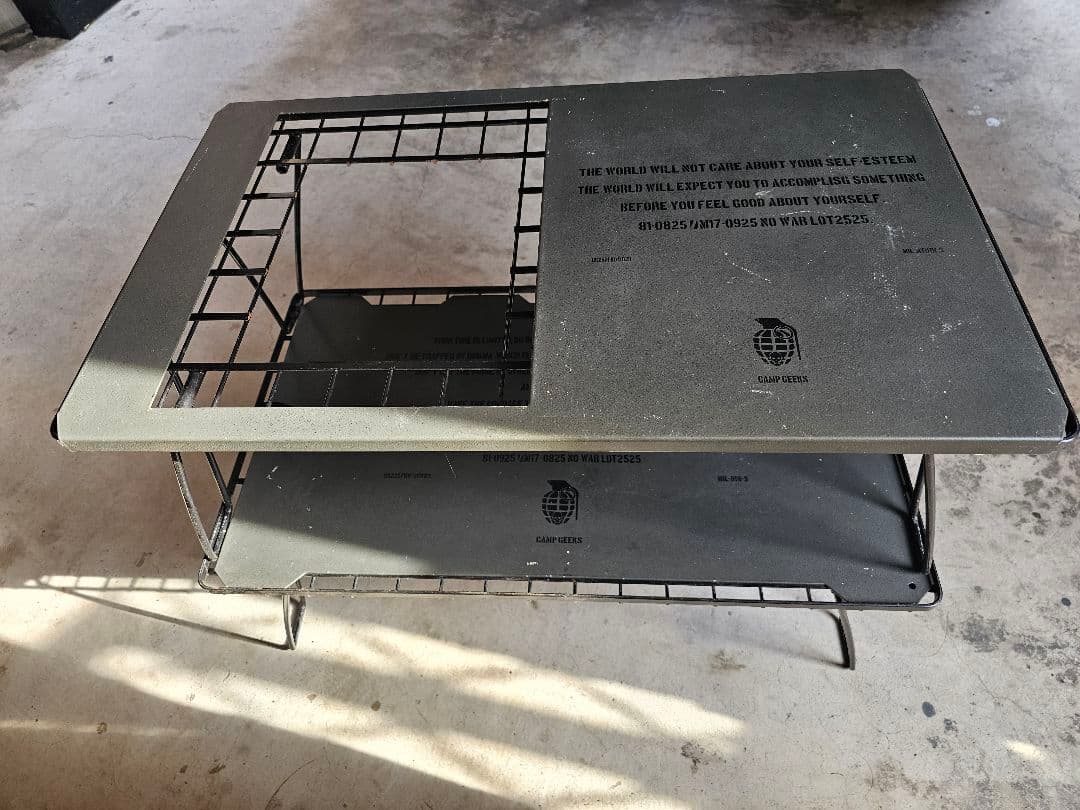 キャンプギークス　フィールドラック天板　ユニフレーム