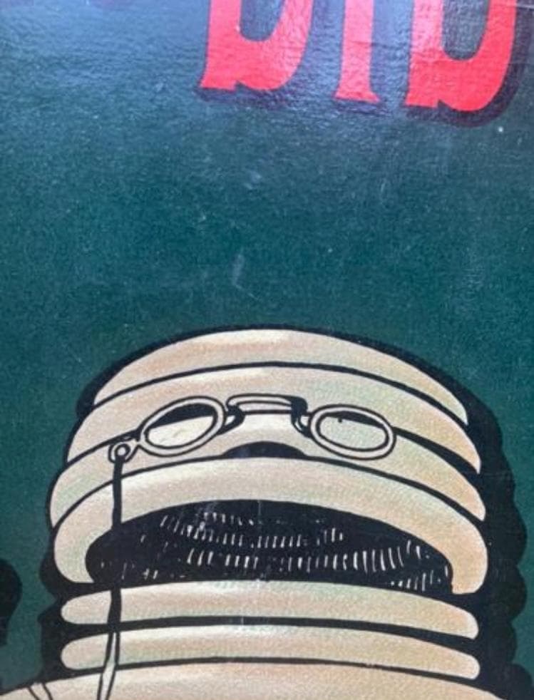 1900 年のミシュランタイヤ オリジナルポスター ビバンダムの作者、