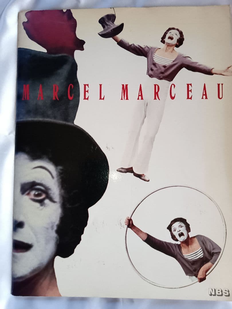 Marcel Marceau サイン入り写真集 1984年版