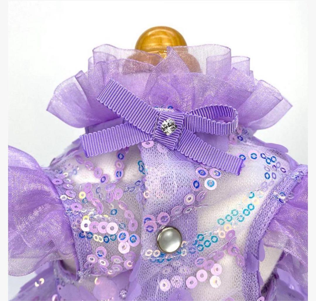 新品　luxebirdie フレリードレス　ラベンダー