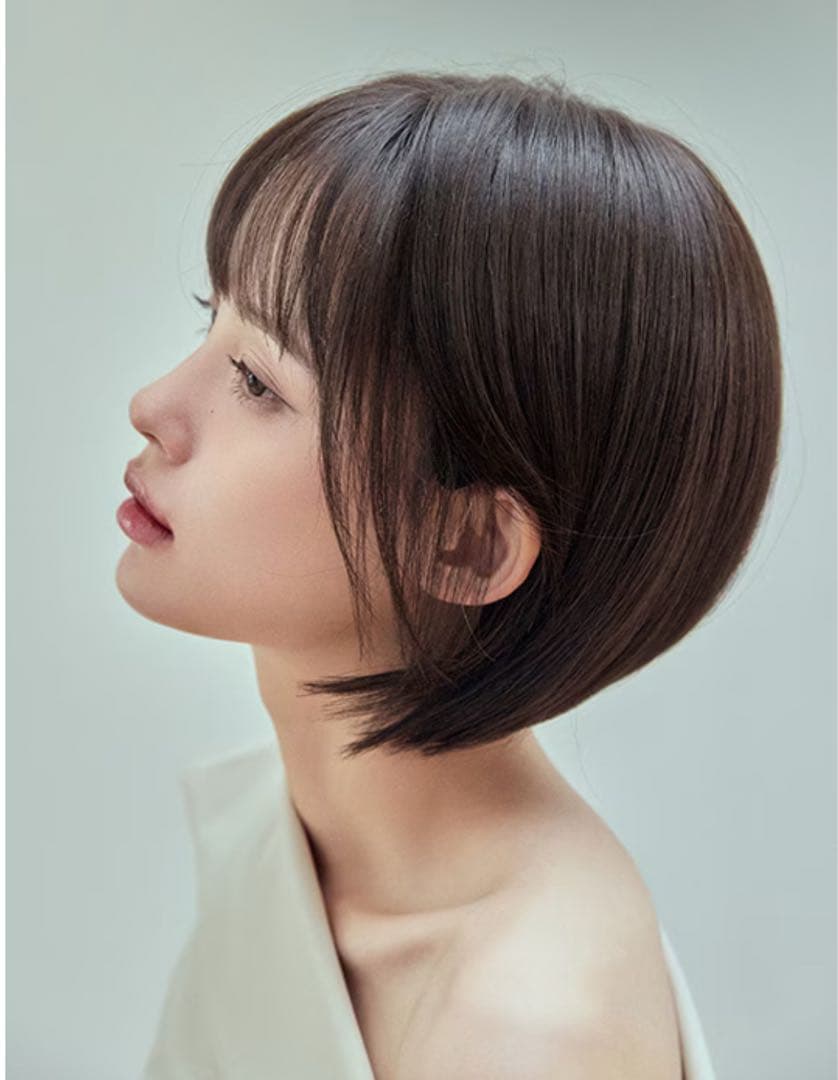 ピンクエイジPINKAGE総手植えフルウィッグ ボブカットジェリー（モースト原糸