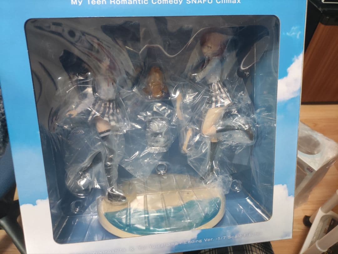 俺ガイル 雪ノ下雪乃＆由比ヶ浜結衣 1/7 フィギュア[渋スク]　開封品