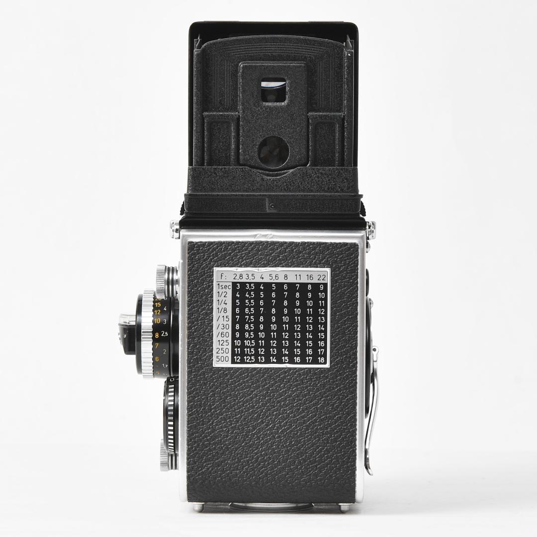 オーバーホール済 ROLLEIFLEX Planar f3.5 ホワイトフェイス