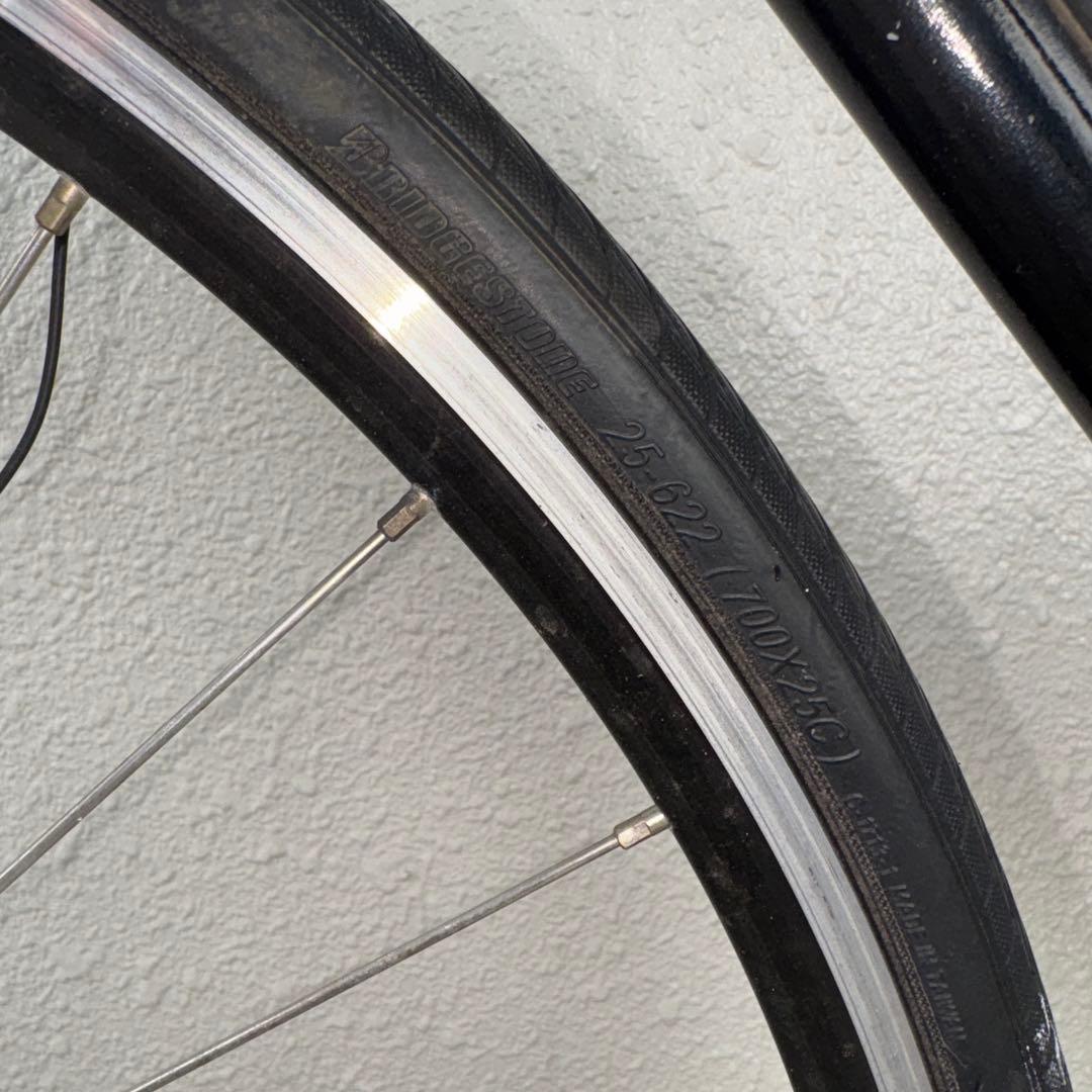 プ*ィ様 BRIDGESTONE クロスバイク アルミフレーム 700C 25イ