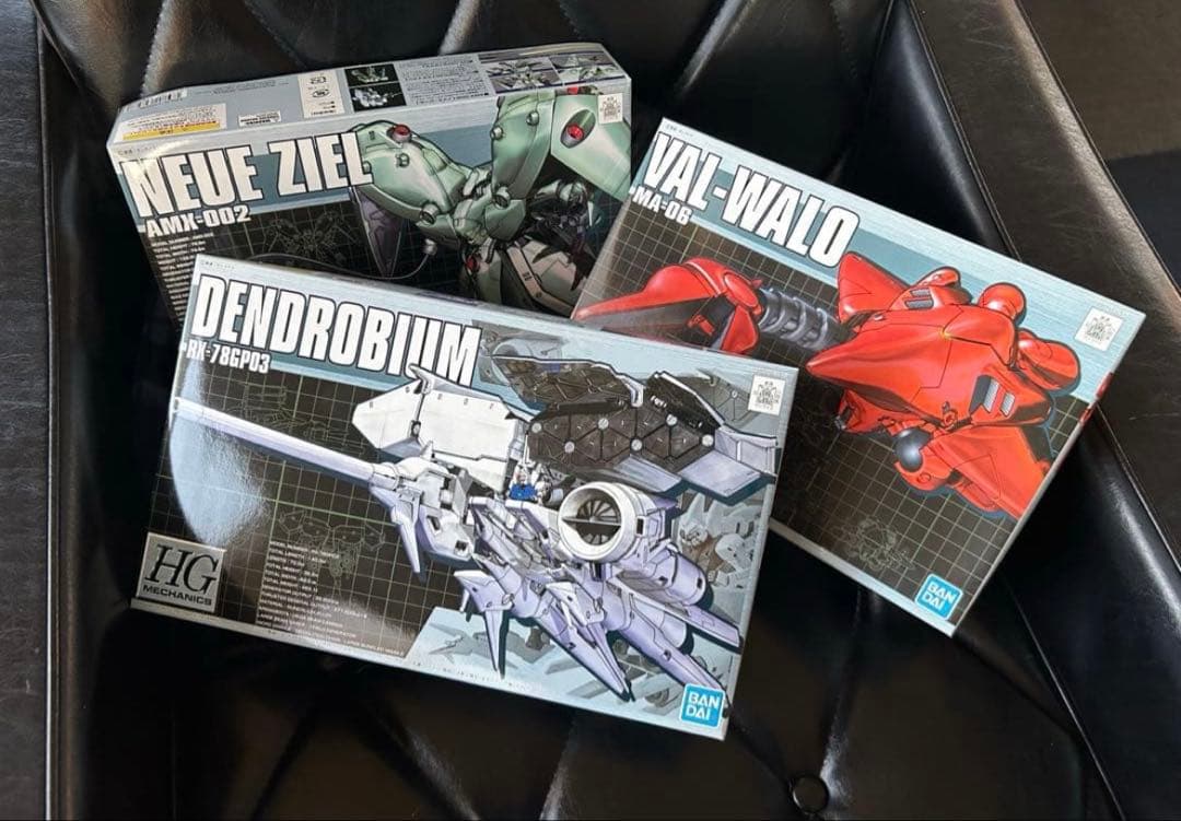 HGメカニクス デンドロビウム ノイエ・ジール ヴァル・ヴァロ 3点セット