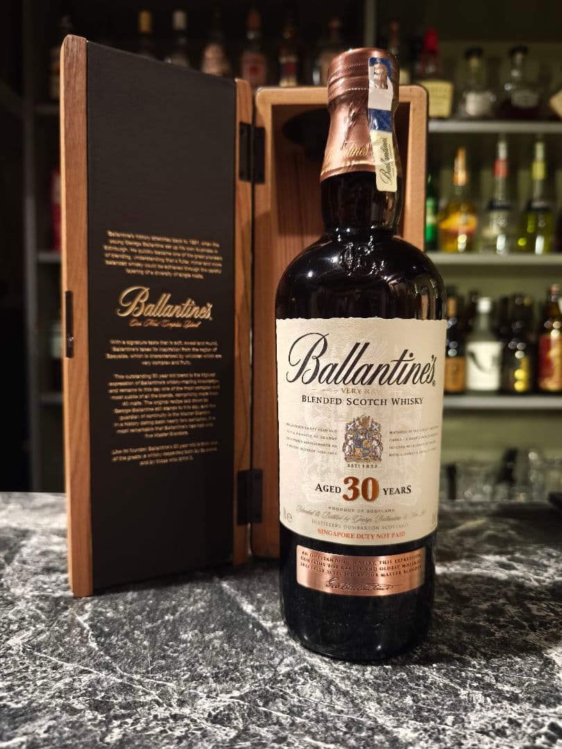未開封バランタイン30年 木箱入り