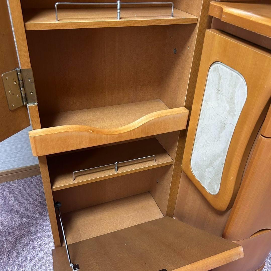 大塚科学　大塚家具　ドレッサー　鏡台　姿見　化粧台　収納テーブル