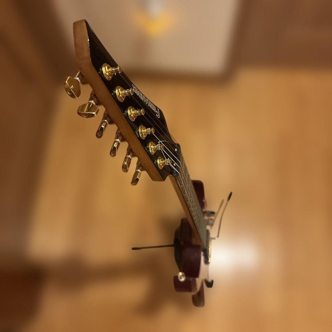 【初心者です】金ロゴ FERNANDES トレモロアーム付・新品弦張替済