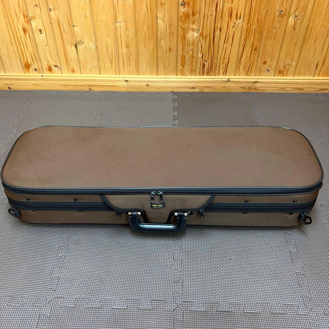 Super Light バイオリン ケース 4/4サイズ ブラウン 軽量